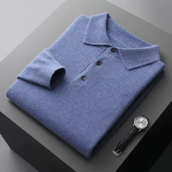 Walter™ | Premium Poloshirt aus Merinowolle