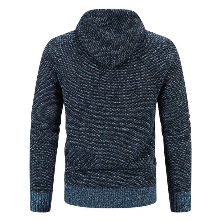 Micky™ - Strickpullover mit Reißverschluss und Kapuze