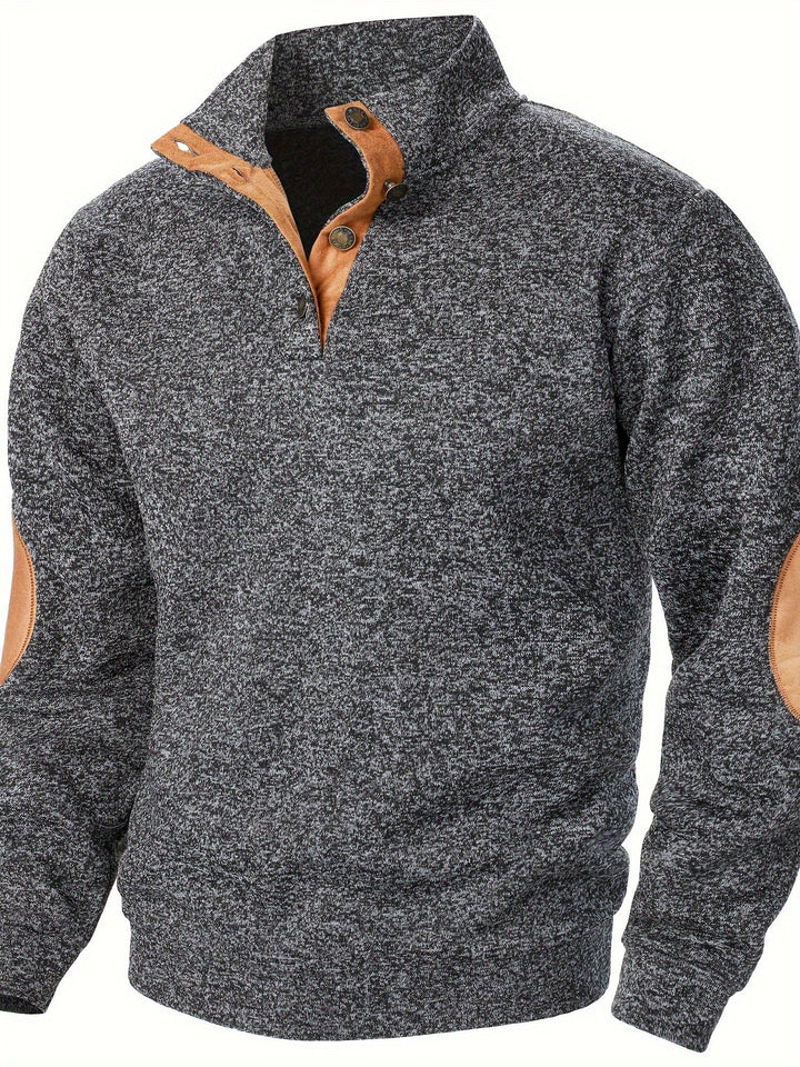 Luciano™ - Pullover mit Button-Down-Kragen (1+1 GRATIS)