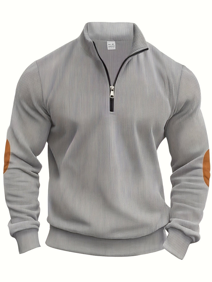 Breno™ - Eleganter Pullover mit halbem Reißverschluss (1+1 GRATIS)