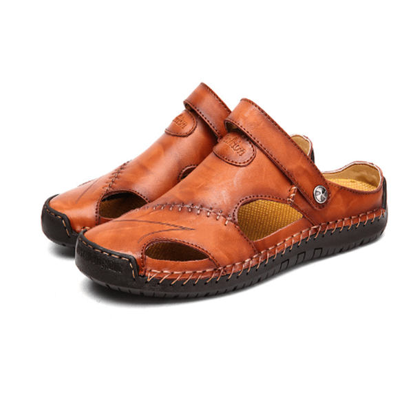 Chris™ - Orthopädische Ledersandalen