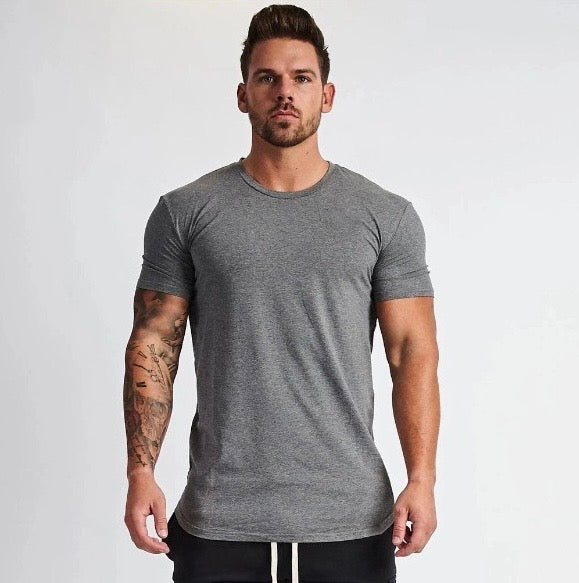 Steffen™ - Einfarbiges T-Shirt mit bequemer Passform