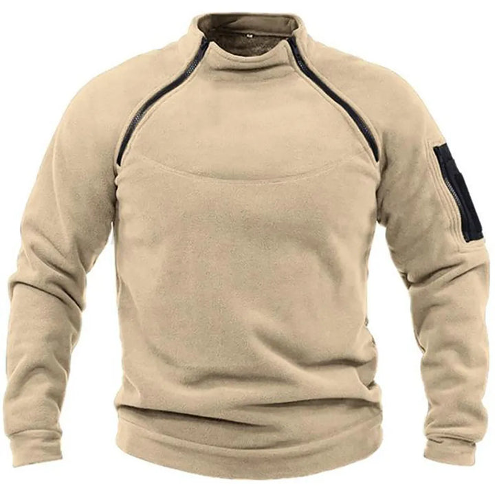 Arsenio™ - Herren Sweatshirt mit Reißverschluss