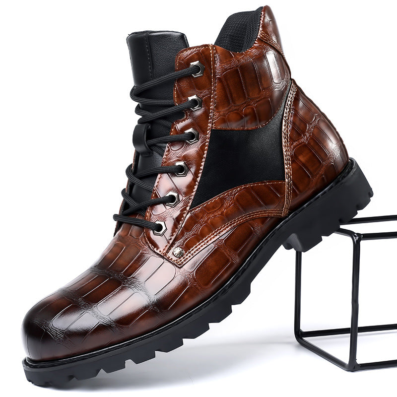 Rendell™ - Exklusive Krokodilleder-Stiefel