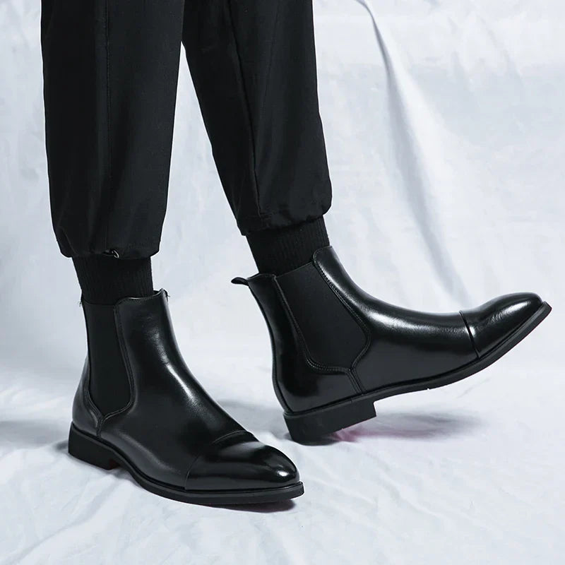 Annibale™ – Elegante Leder Chelsea Boots