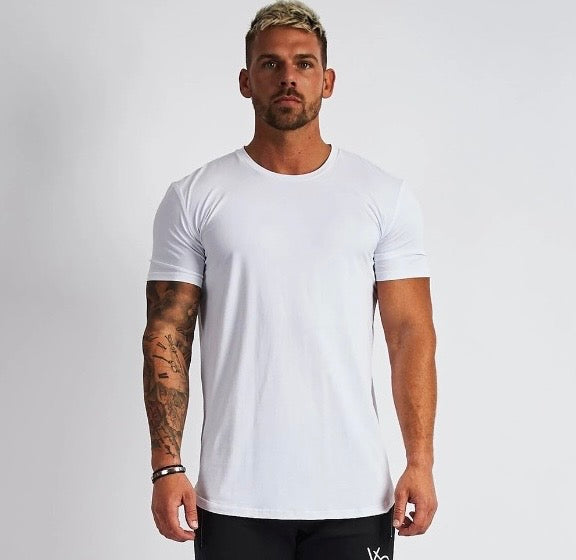 Steffen™ - Einfarbiges T-Shirt mit bequemer Passform