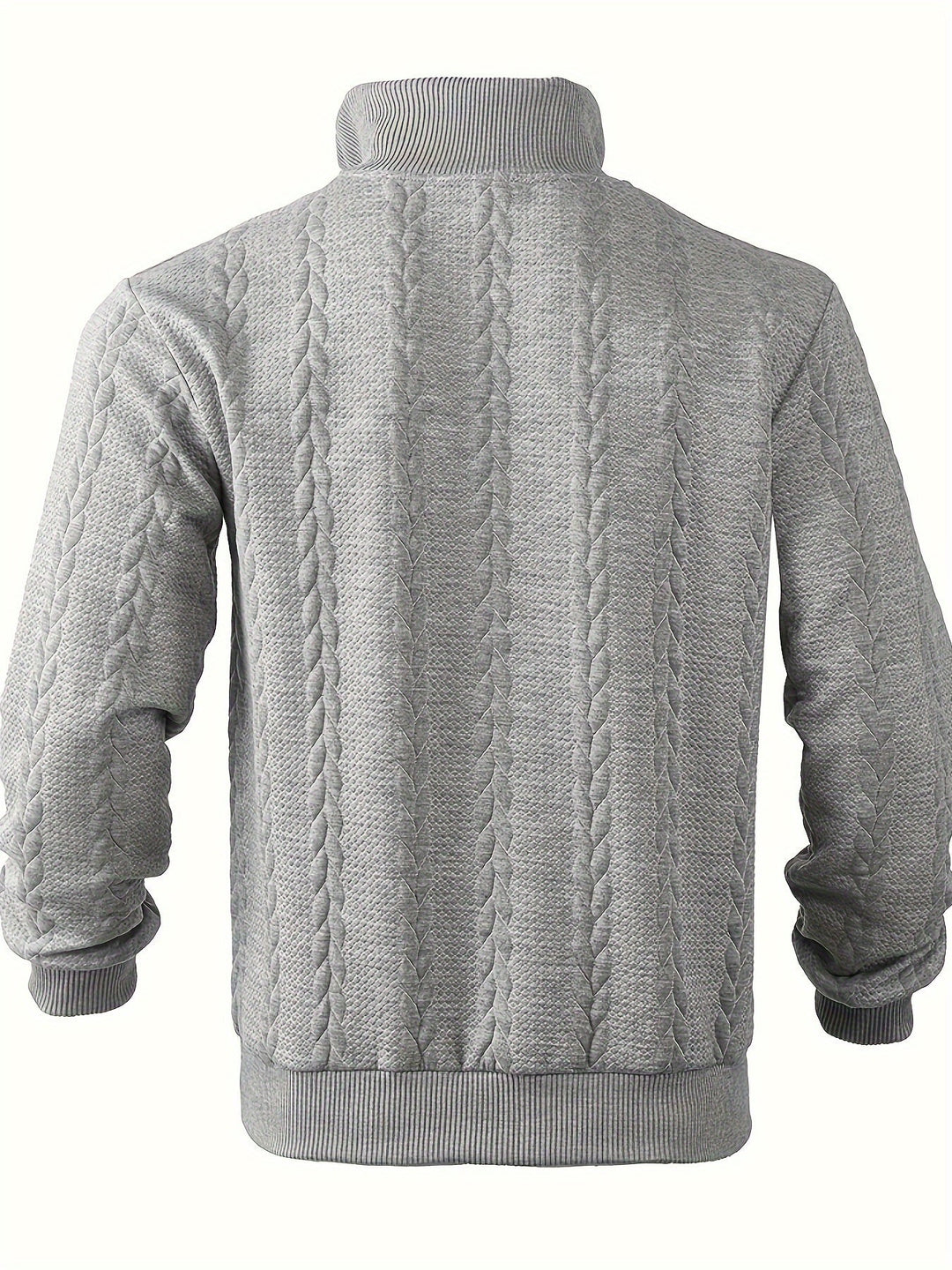 Rafael™ - Vintage Herrenpullover mit Reißverschluss