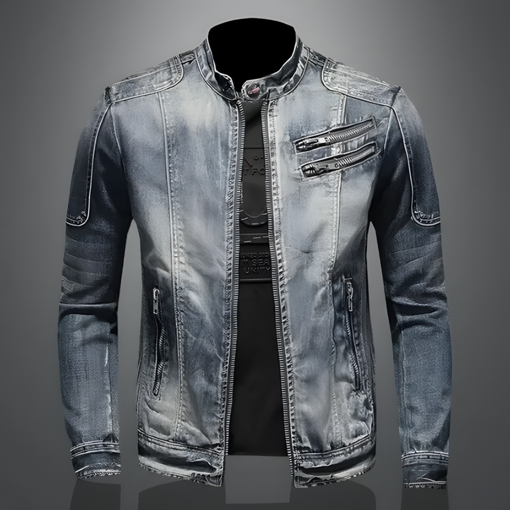 Joel™ - Vintage-Jeansjacke