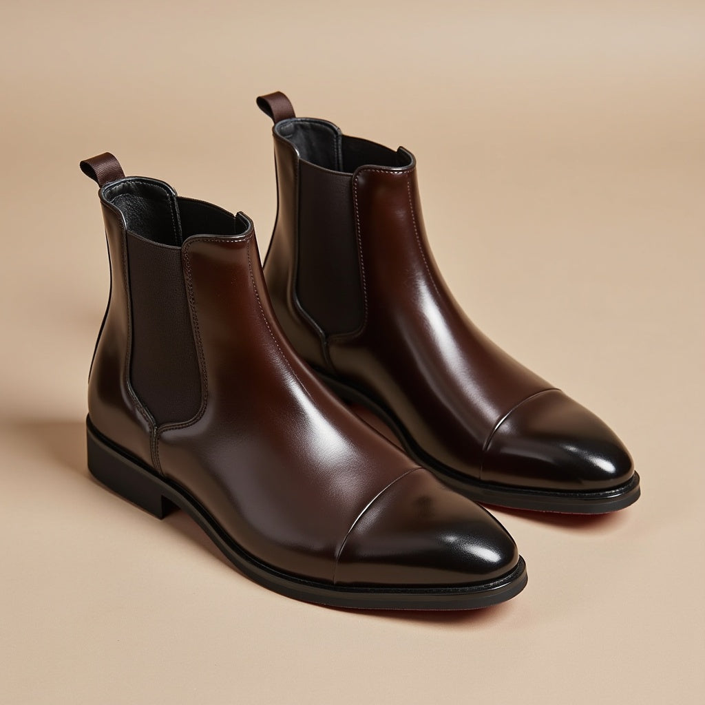 Annibale™ – Elegante Leder Chelsea Boots