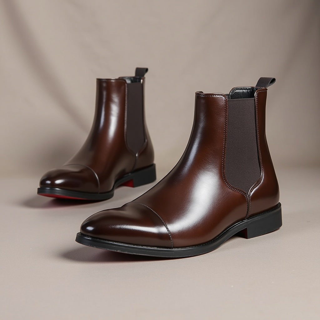 Annibale™ – Elegante Leder Chelsea Boots